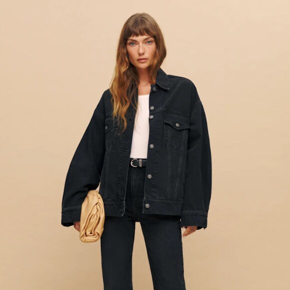 Brooks Oversized Denim Jacket - Picture 1 of 3